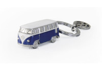 VW T1 Bus key chain, 3-D model, in blister packaging - BLUE