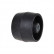 Castor Roller Black 84 x 115 mm., Hole 22 mm