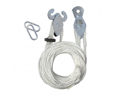 Hand hoist with 20M nylon rope