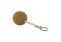 Keychain with cork ball (floating)