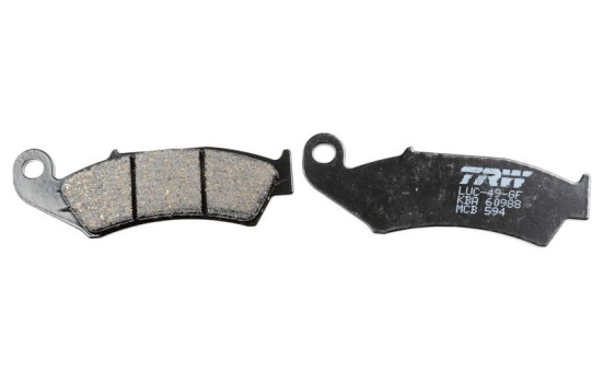 Brake Pad Set, disc brake Organic Allround