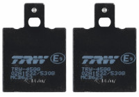 Brake Pad Set, disc brake Organic Allround