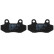 Brake Pad Set, disc brake Organic Allround