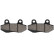 Brake Pad Set, disc brake Organic Allround, Thumbnail 4