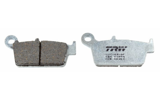 Brake Pad Set, disc brake Organic Low Budget