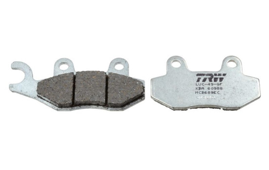 Brake Pad Set, disc brake Organic Low Budget