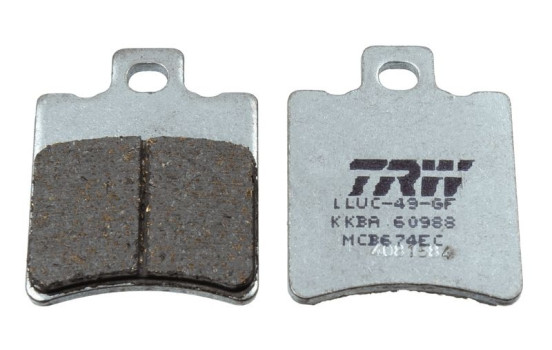 Brake Pad Set, disc brake Organic Low Budget