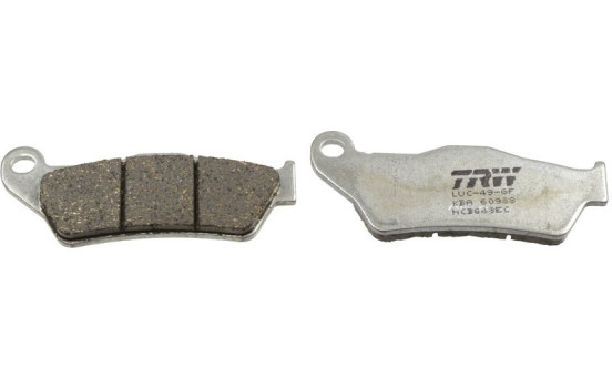 Brake Pad Set, disc brake Organic Low Budget, Image 2