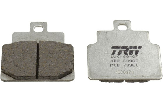 Brake Pad Set, disc brake Organic Low Budget