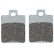 Brake Pad Set, disc brake Organic Low Budget, Thumbnail 4