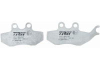 Brake Pad Set, disc brake Organic Low Budget