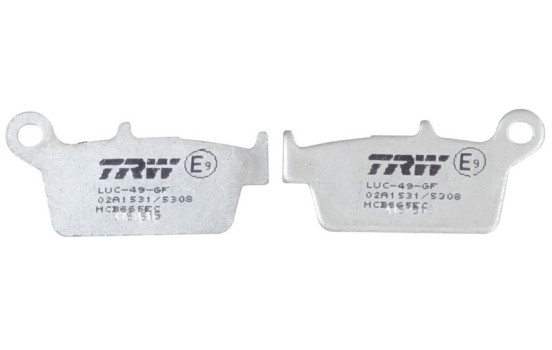 Brake Pad Set, disc brake Organic Low Budget