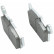 Brake Pad Set, disc brake Organic Low Budget, Thumbnail 3