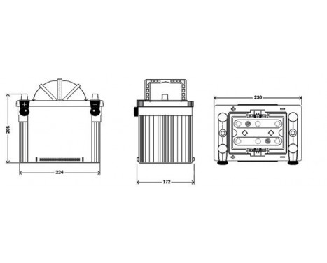Starter Battery EXIDE START AGM, Image 2