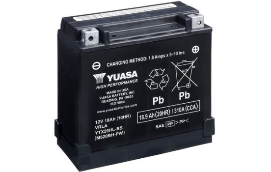 Yuasa YTX20HL-BS-PW battery