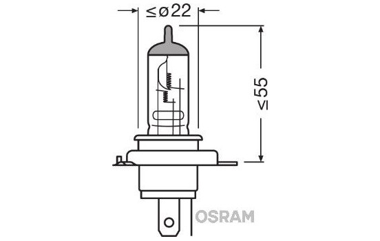 Osram Original HS1 35/35W 12V, Image 4