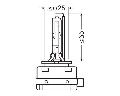 Osram Original Xenarc Xenon bulb D1R (4100k), Image 4