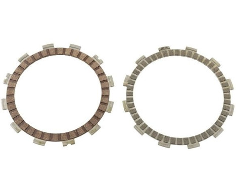 Blade set, clutch