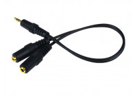 Hörlurs Splitter Kabel