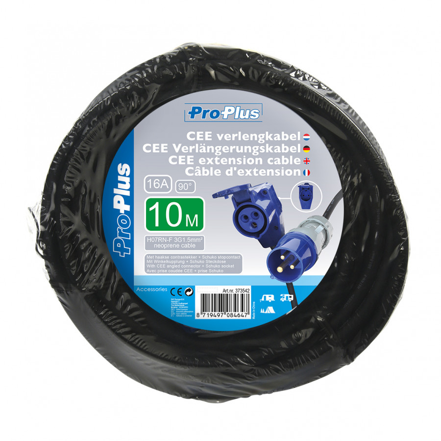 Rallonge CEE 10M avec prise coudée + prise Schuko | Winparts.fr ...
