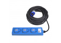 Prise CEE 3 voies 20M (2xSchuko + 1x2-USB)