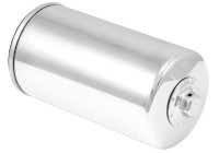K&N Filtre à huile moto, vissé chromé (KN-173C)