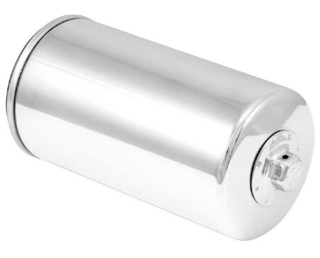 K&N Filtre à huile moto, vissé chromé (KN-173C)