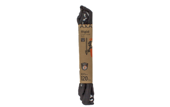 Antivol de chaîne Axa Rigid RCC 120/3.5 Code Noir