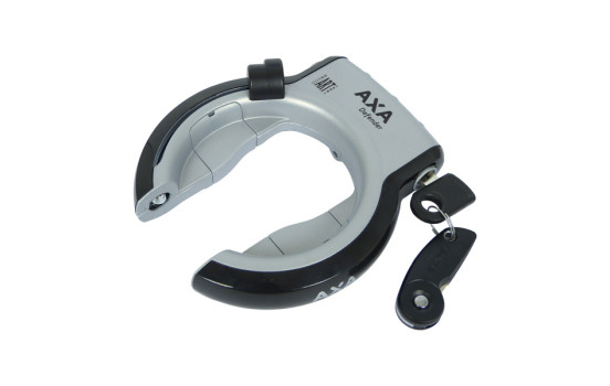 AXA Bague Defender Argent/Boue Noire