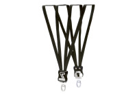 Sangles Velcro Simson Extra longues noires