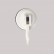 Crochet de suspension à ventouse blanc 4kg set de 2 pièces, Vignette 2