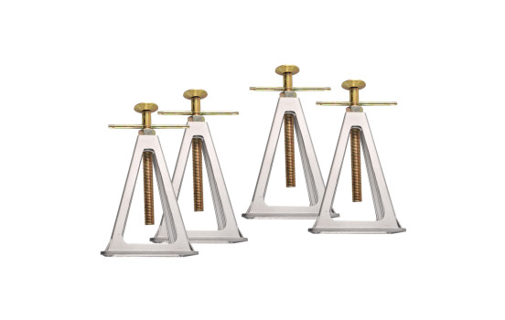 Ensemble de supports d'essieu ProPlus 4 pièces en aluminium