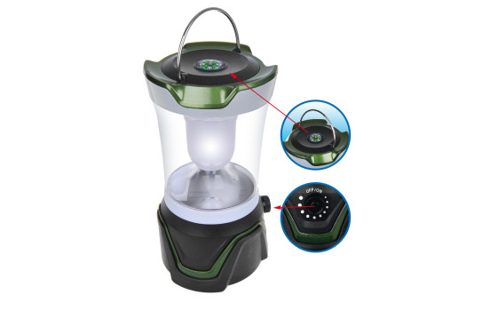 Lampe de camping dimmable