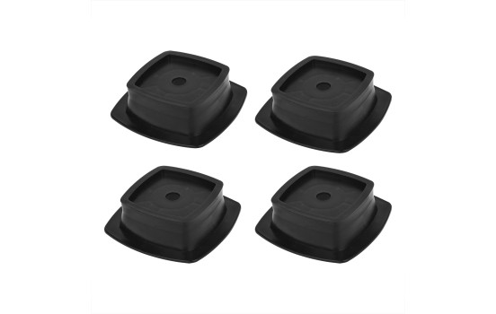 Plaques de base empilables pour poteaux d'angle, ensemble de 4 pièces