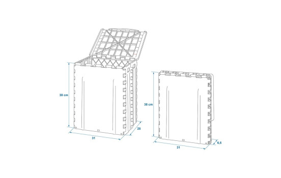 Poubelle Pliable 35 Litres, Image 5
