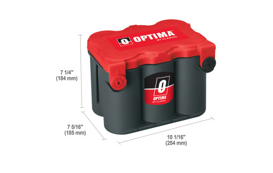 BATTERIE OPTIMA RTF4.2 RED TOP 50 AH AGM, Image 2