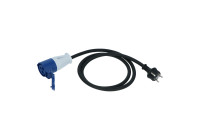Câble adaptateur Carpoint : prise Schuko > prise CEE, 1,5 mètre
