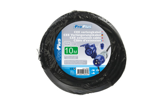 Rallonge CEE 10M avec prise coudée + prise Schuko, Image 5