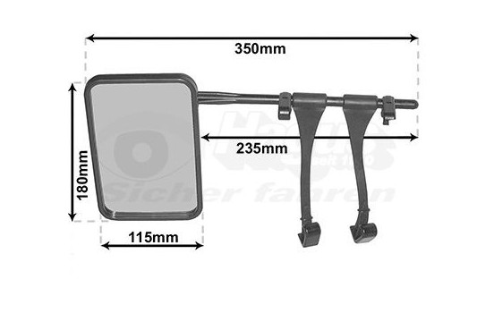Rétroviseur extérieur HAGUS, Image 2
