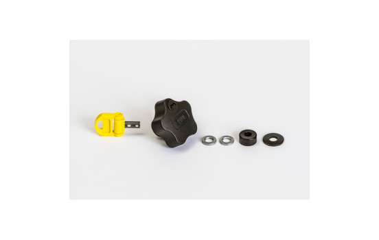 Sécurité antivol Emuk - 2 x bouton étoile avec loquet de sécurité verrouillable