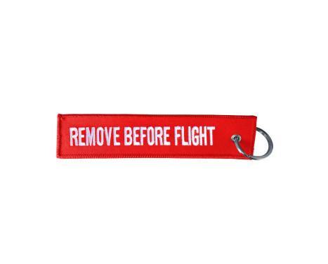 Simoni Racing Sleutelhanger - Remove Before Flight - Rood, Image 2