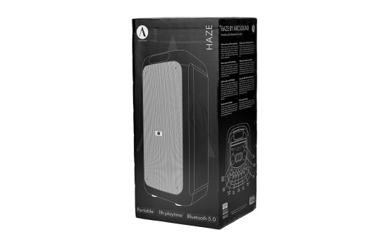 Arcsound HAZE Bluetooth speaker 120W, black, Image 3