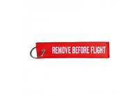 Simoni Racing Sleutelhanger - Remove Before Flight - Rood
