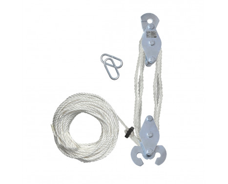 Palan manuel avec corde en nylon 20M, Image 2