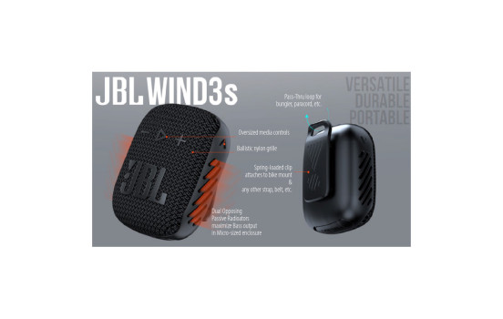 Enceinte Bluetooth portable JBL Wind 3S, Image 7