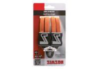 Simson Snelbinder, 3 classeurs, orange