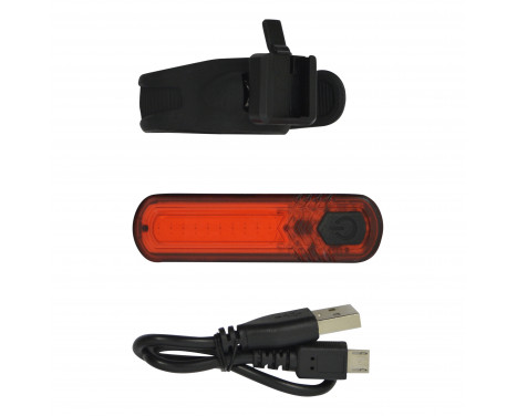Feu arrière LED COB rechargeable, Image 2