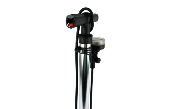 Pompe à vélo avec manomètre 52cm, Image 6