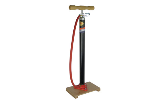 Pompe à vélo Jumbo installée