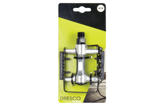 Dresco Pédales VTT Métal Chrome / Noir, Image 4